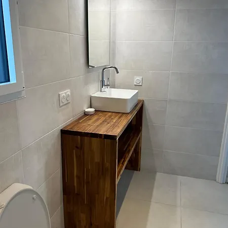 Maison En Bois Piscine Climatisee Proche De La Lit-et-Mixe