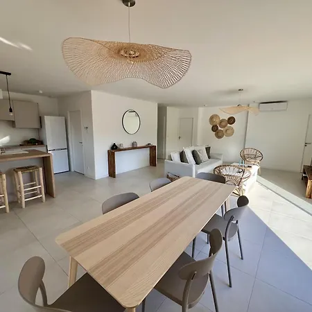 Villa Maison En Bois Piscine Climatisee Proche De La